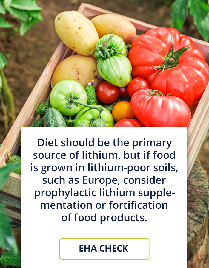 LITHIUM, the element of longevity, part 2 what are the symptoms of